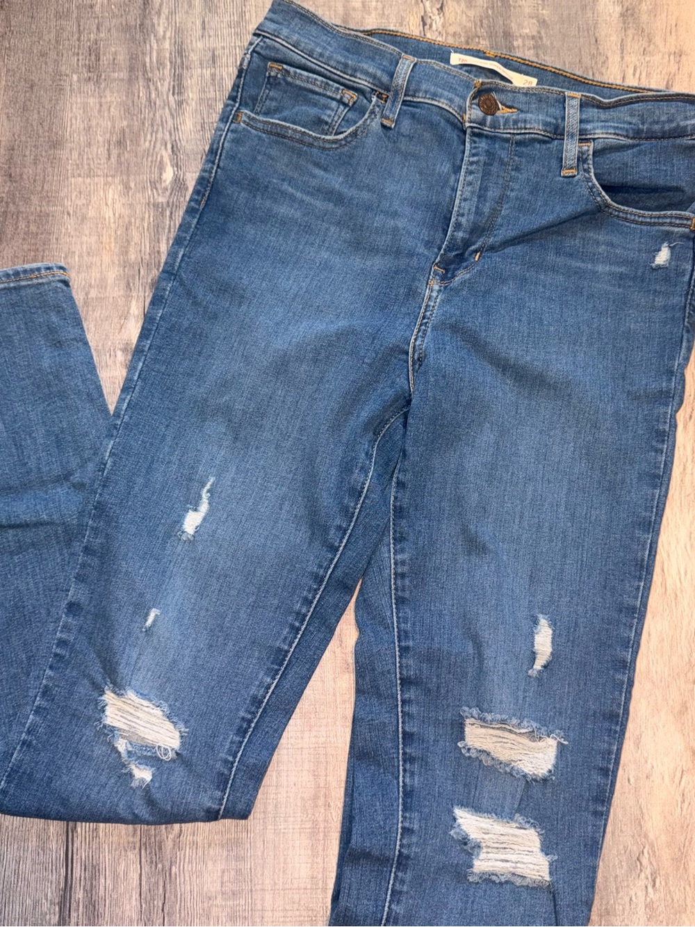 Levi’s Distressed Jeans